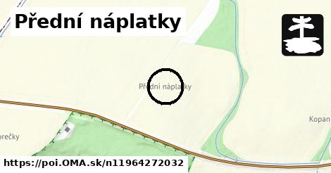 Přední náplatky