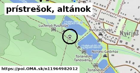 prístrešok, altánok