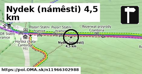 Nydek (námêsti) 4,5 km