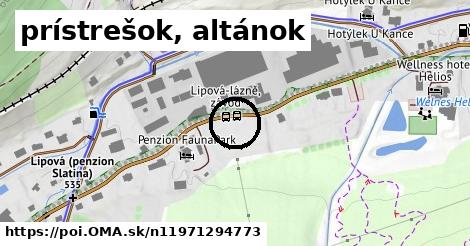 prístrešok, altánok