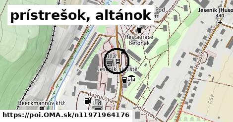 prístrešok, altánok