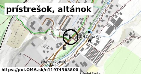 prístrešok, altánok