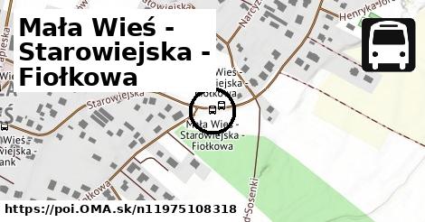 Mała Wieś - Starowiejska - Fiołkowa