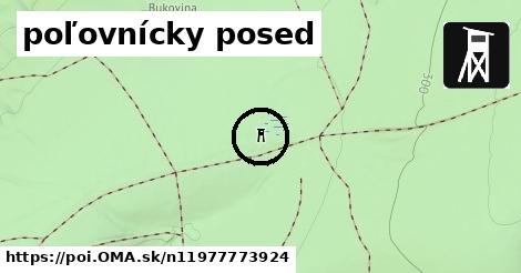 poľovnícky posed