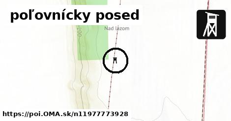 poľovnícky posed