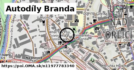 Autodíly Branda