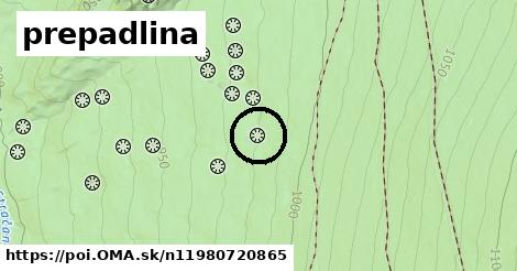 prepadlina