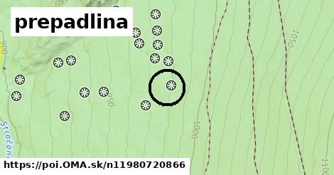 prepadlina