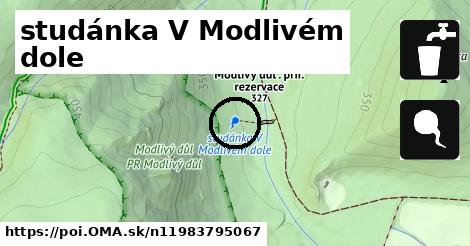 studánka V Modlivém dole