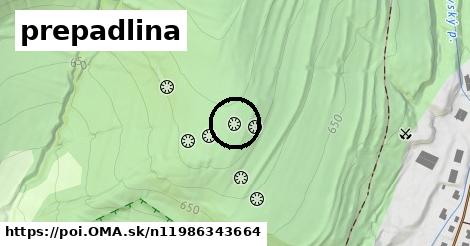 prepadlina