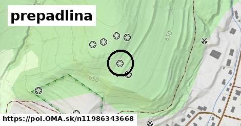 prepadlina