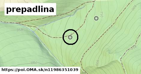 prepadlina