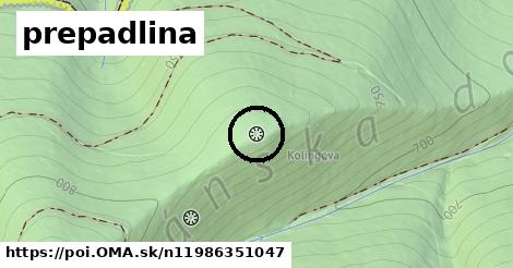 prepadlina