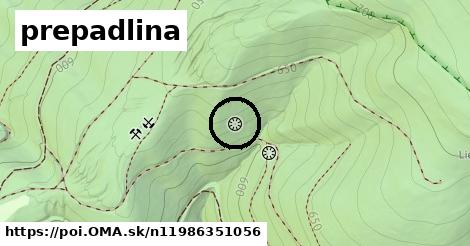 prepadlina