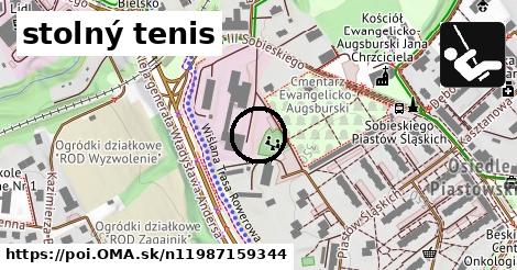 stolný tenis