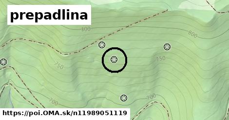 prepadlina