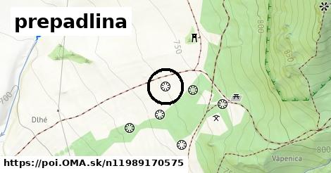 prepadlina