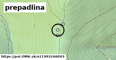 prepadlina