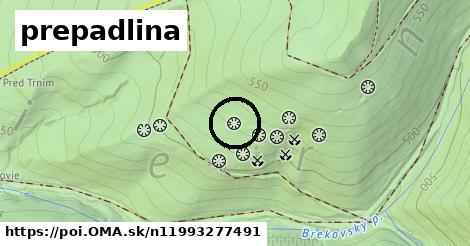 prepadlina