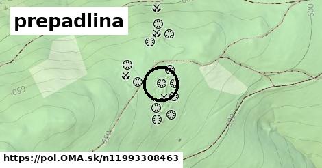 prepadlina