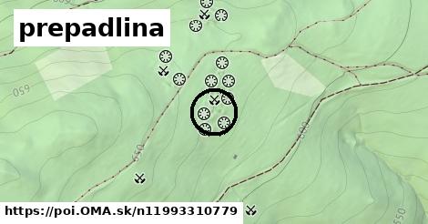 prepadlina