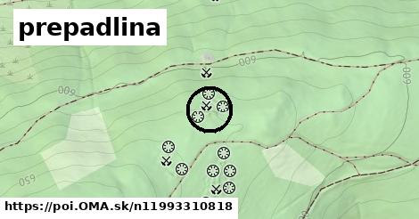 prepadlina