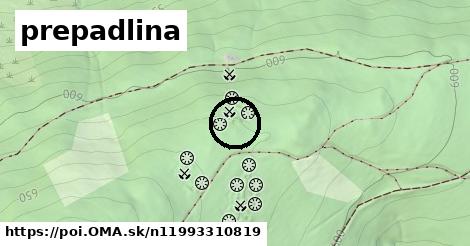 prepadlina