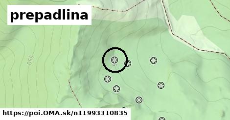 prepadlina