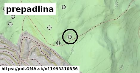 prepadlina