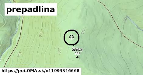 prepadlina