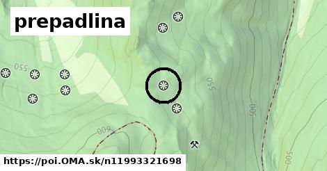 prepadlina