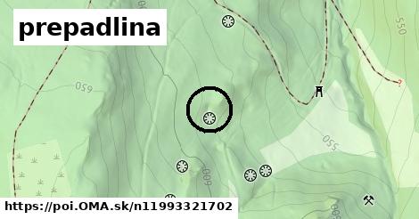 prepadlina