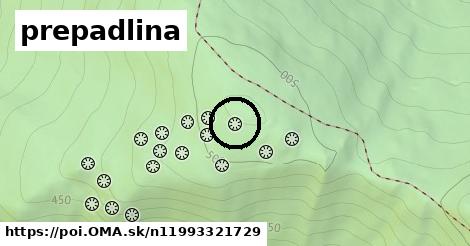 prepadlina