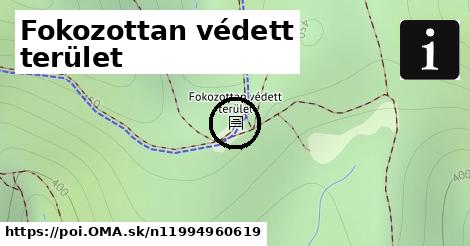 Fokozottan védett terület