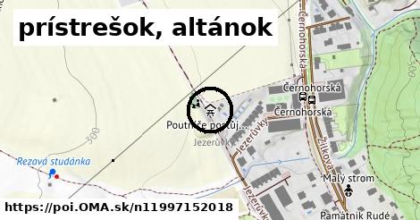 prístrešok, altánok