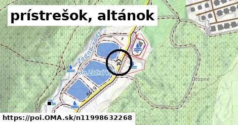 prístrešok, altánok