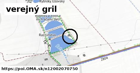 verejný gril