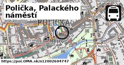 Polička, Palackého náměstí