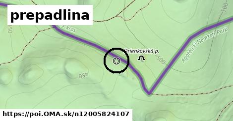 prepadlina