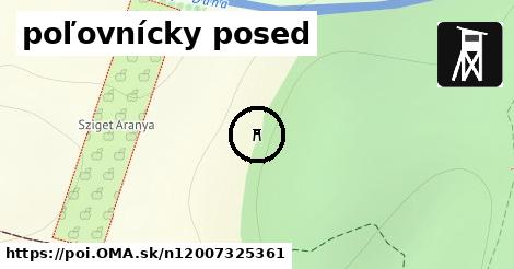 poľovnícky posed