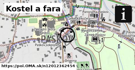 Kostel a fara