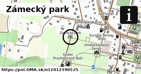 Zámecký park