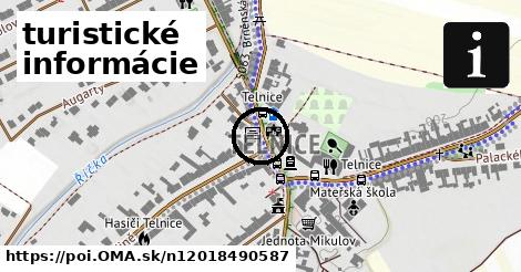 turistické informácie