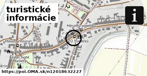 turistické informácie