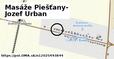 Masáže Piešťany- Jozef Urban