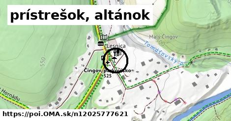 prístrešok, altánok