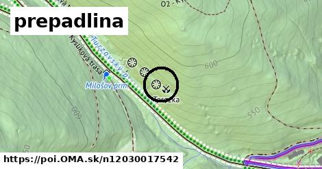prepadlina