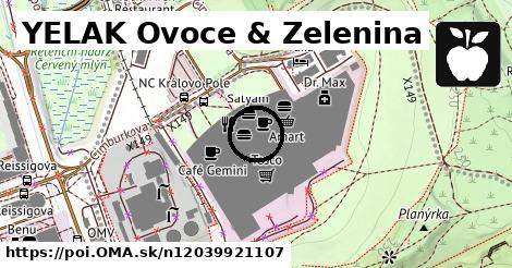 YELAK Ovoce & Zelenina