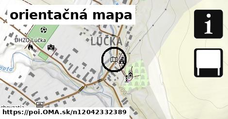 orientačná mapa