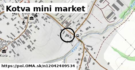 Kotva mini market